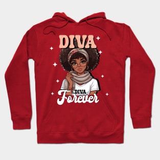Diva forever design Hoodie